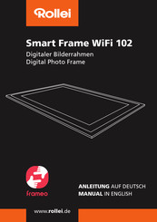 Rollei Smart Frame WiFi 102 Bedienungsanleitung