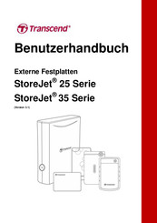 Transcend StoreJet 35 Serie Benutzerhandbuch