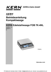 KERN FOB 5K-3NS Betriebsanleitung