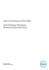 Dell UltraSharp UP2718Qt Bedienungsanleitung