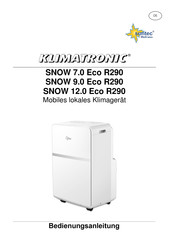Suntec Wellness Klimatronic SNOW 9.0 Eco R290 Bedienungsanleitung