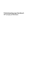 HP Compaq dx7400 Serie Fehlerbeseitigungs-Handbuch