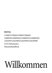 BenQ G900D Benutzerhandbuch