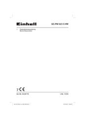 EINHELL GC-PM 56/3 S HW Originalbetriebsanleitung