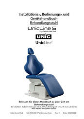 Heka Dental UnicLine S Installations-, Bedienungs- Und Wartungsanleitung