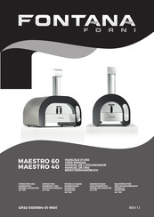 Fontana Forni MAESTRO 40 Benutzerhandbuch