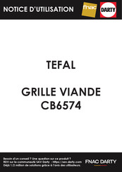 TEFAL CB6574 Bedienungsanleitung