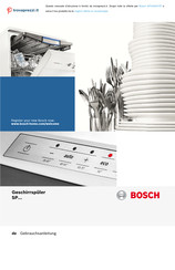 Bosch SPV46IX07E Gebrauchsanleitung