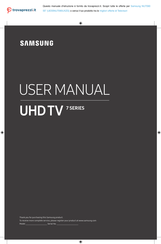 Samsung UE55NU7090UXZG Bedienungsanleitung