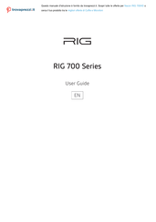 Nacon RIG 700HD Bedienungsanleitung