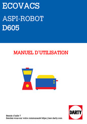 ECOVACS ROBOTICS DEEBOT D605 Bedienungsanleitung
