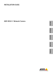 Axis Communications M3011 Installationsanleitung
