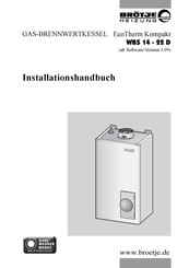 BROTJE WBS 14 D Installationshandbuch