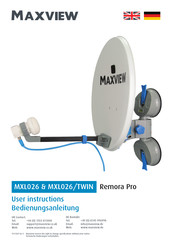Maxview MXL026/TWIN Bedienungsanleitung