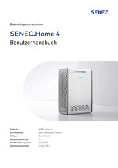 SENEC Home 4 Benutzerhandbuch