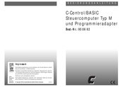 Conrad Electronic C-Control/BASIC Bedienungsanleitung