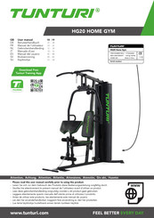 Tunturi HG20 HOME GYM Benutzerhandbuch
