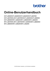 Brother DCP-L2600D Online Benutzerhandbuch