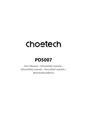 Choetech PD5007 Benutzerhandbuch