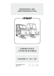 Fimap FS110 D Bedienungs- Und Wartungsanleitung