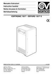 Vortice DEPURO 150 T H Betriebsanleitung