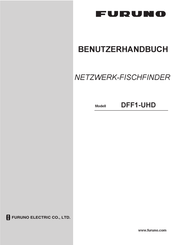 Furuno DFF1-UHD Benutzerhandbuch