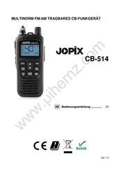 JOPIX CB-514 Bedienungsanleitung