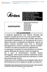 ARDES AR5PR40PR2 Bedienungsanleitung