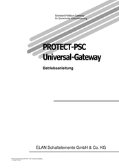 schmersal PROTECT-PSC-UNI-GATEWAY PROFINET IO Betriebsanleitung