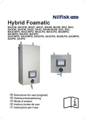 Nilfisk Hybrid Foamatic SA2CPD Gebrauchsanweisung