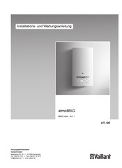 Vaillant atmoMAG mini 4/1 I Serie Installations- Und Wartungsanleitung