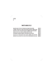 Meta System METABLUE2 Bedienungsanleitung