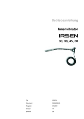 Wacker Neuson IRSEN 38 Betriebsanleitung