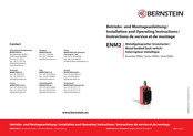 Bernstein ENM2 Serie Betriebs- Und Montageanleitung