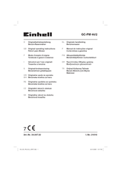 EINHELL GC-PM 46/2 Originalbetriebsanleitung