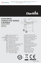 Char-Broil CONVECTIVE SERIE Betriebsanweisungen