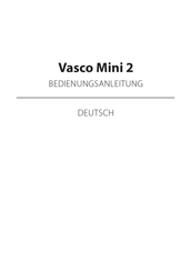 Vasco Electronics Vasco Mini 2 Bedienungsanleitung