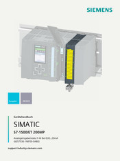 Siemens 6ES7536-1MF00-0AB0 Gerätehandbuch