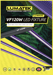 Lumatek VF120W LED FIXTURE Handbuch