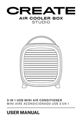 Create AIR COOLER BOX STUDIO Bedienungsanleitung