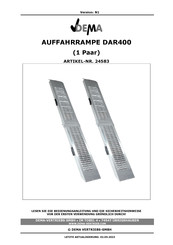 Dema DAR400 Bedienungsanleitung