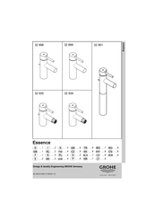 Grohe 32 899 Bedienungsanleitung