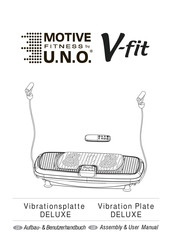 U.N.O. Motive Fitness V-fit DELUXE Aufbau- & Benutzerhandbuch