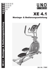 U.N.O. Fitness XE 4.1 Montage- & Bedienungsanleitung