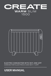 Create WARM SLIM 1500 Bedienungsanleitung