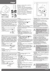 hager TRB221A Kurzanleitung