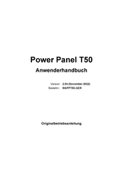 B&R Power Panel T50 Anwenderhandbuch