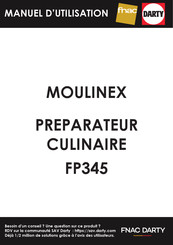 Moulinex FP345 Bedienungsanleitung