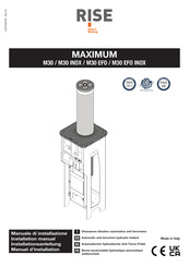 Rise MAXIMUM M30 INOX Installationsanleitung