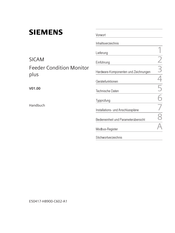 Siemens SICAM Feeder Condition Monitor plus Handbuch